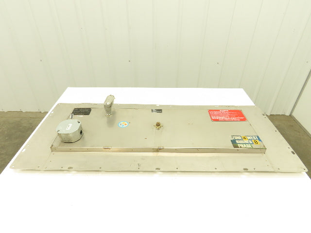 The Bruest S1236FM Flameless Gas Infrared Catalytic Heater 18,000 Btu 480v