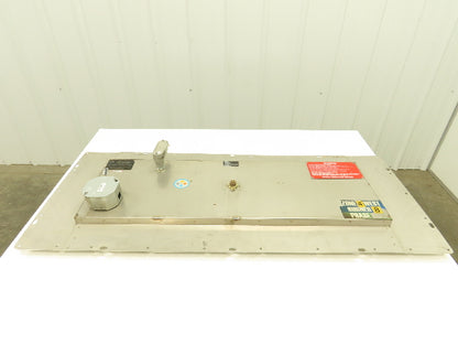 The Bruest S1236FM Flameless Gas Infrared Catalytic Heater 18,000 Btu 480v