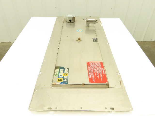 The Bruest S1236FM Flameless Gas Infrared Catalytic Heater 18,000 Btu 480v