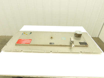 The Bruest S1236FM Flameless Gas Infrared Catalytic Heater 18,000 Btu 480v