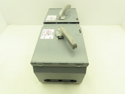 I-T-E V7E3622U Twin Panel Board Switch 60A 600V 3Ph 3 Pole Fusible