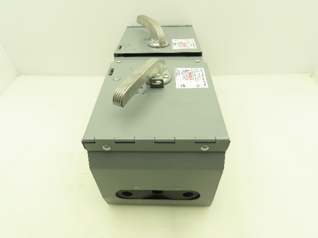 I-T-E V7E3622U Twin Panel Board Switch 60A 600V 3Ph 3 Pole Fusible