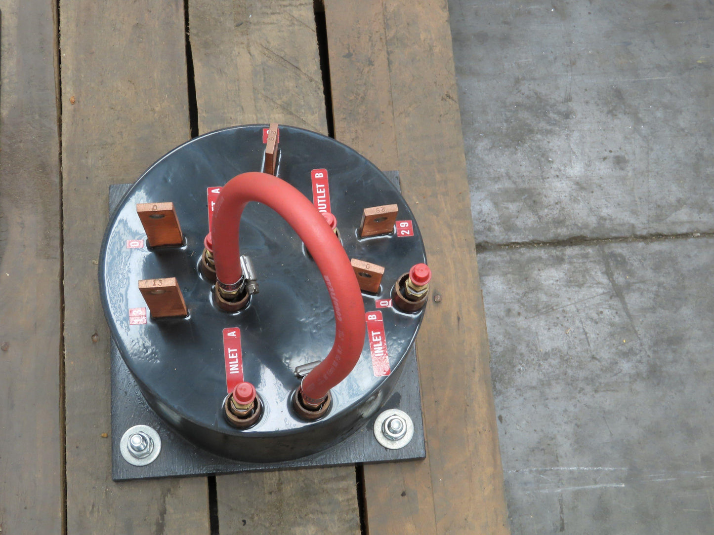 Ajax Tocco Magnethermic Isolation Toroid Transformer 1Ph 200V 400/440V 90KVA