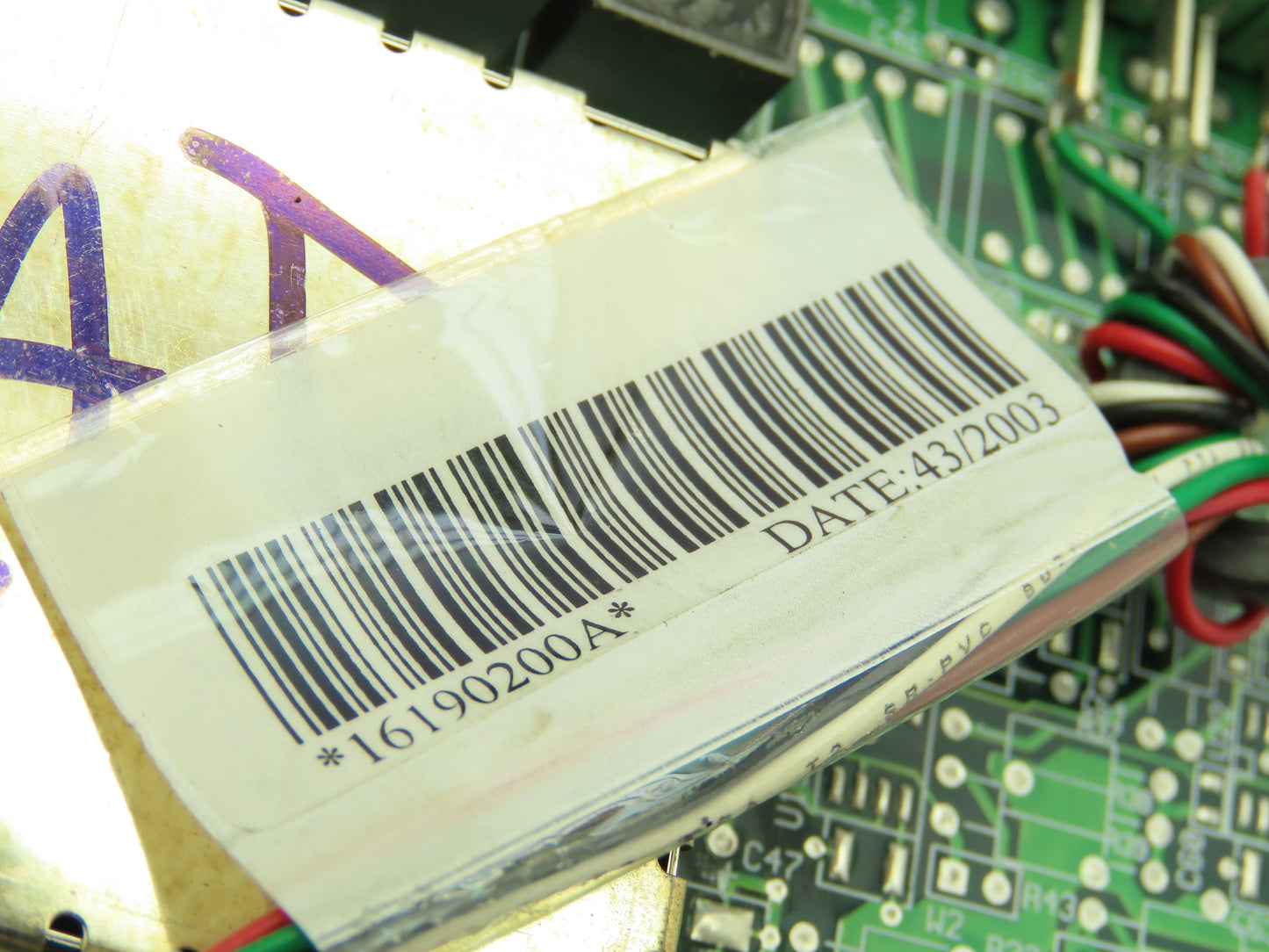 Mettler Toledo 16190200A Dual Analog L/C Module 15VDC Parts