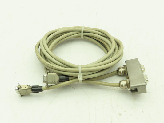 Sick 2020307 Two High Density DB15 Connection Cable Cord Wire