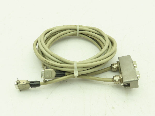 Sick 2020307 Two High Density DB15 Connection Cable Cord Wire