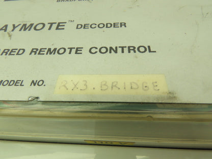 Control Chief RX3 Raymote Infrared Remote Control Receiver Unit