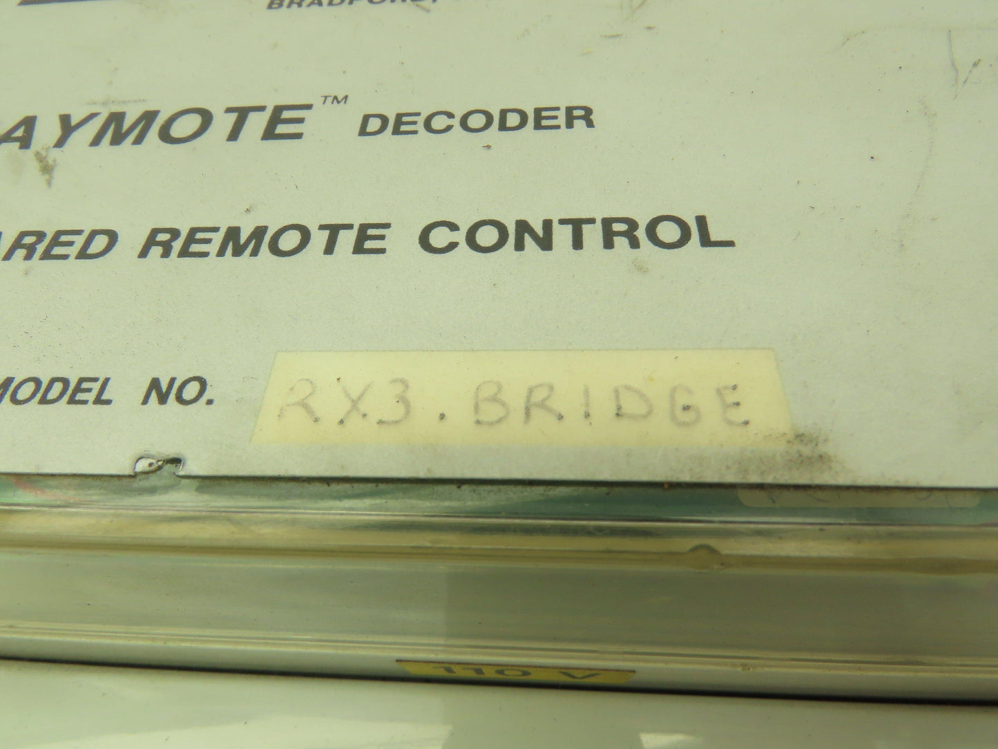 Control Chief RX3 Raymote Infrared Remote Control Receiver Unit