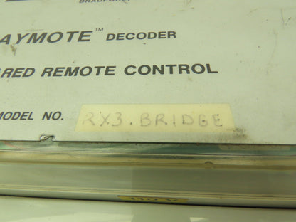 Control Chief RX3 Raymote Infrared Remote Control Receiver Unit