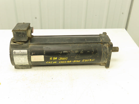 Allen Bradley 1326AB-B3E-11-3396F  AC Servo Motor 5HP 3.8KW 3000 RPM 90VDC Brake
