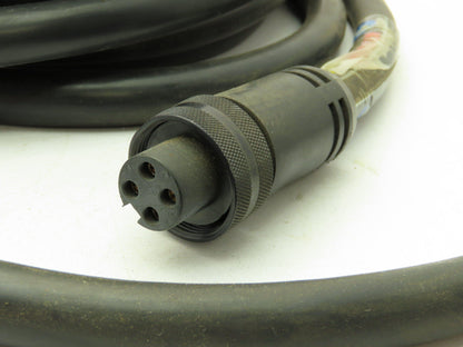 Allen Bradley 280-PWRM35A-M14 ArmorConnect 3PH Power Cable 4-Pin Male/Female 14M