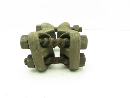 Grayloc 49500WB Steel 1-1/2" Pipe Connector Clamp 4-Bolt