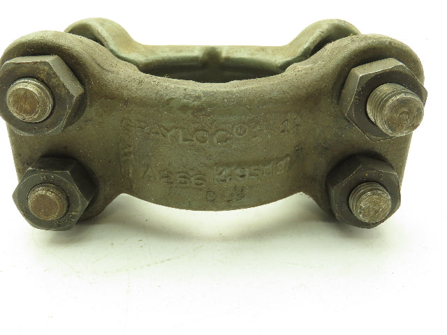 Grayloc 49500WB Steel 1-1/2" Pipe Connector Clamp 4-Bolt