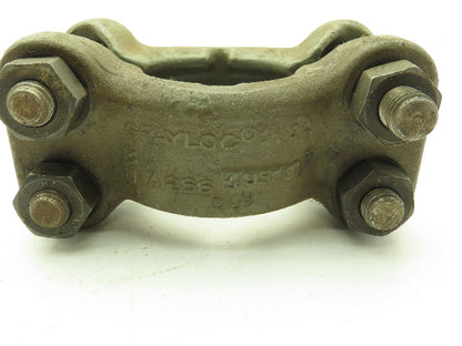 Grayloc 49500WB Steel 1-1/2" Pipe Connector Clamp 4-Bolt