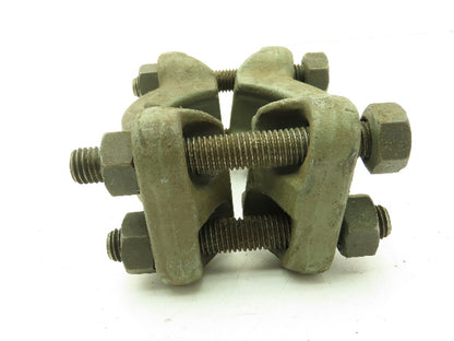 Grayloc 49500WB Steel 1-1/2" Pipe Connector Clamp 4-Bolt