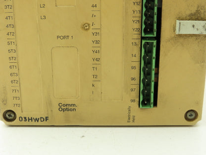 Allen Bradley 825-MMV Smart Motor Managers Electronic Control Protection System