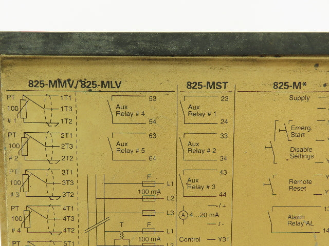 Allen Bradley 825-MST Smart Motor Managers Electronic Control Protection System