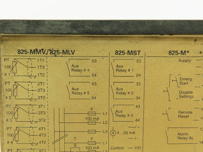Allen Bradley 825-MST Smart Motor Managers Electronic Control Protection System