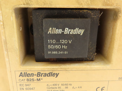 Allen Bradley 825-MST Smart Motor Managers Electronic Control Protection System