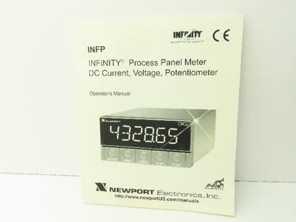 Newport INFP-0200-DC1 Infinity Process Panel Meter DC Current Voltage Pot