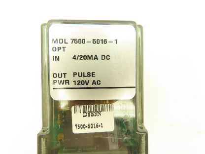 Invensys 7500-5016-1 Eurotherm 4/20MA DC To Pulse Output Frequency Converter