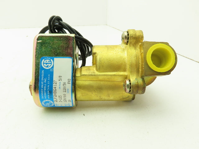 Lancer 2LF2HBG4127 2-Way Skinner Solenoid Valve 1/2" Steam N.C. 3-125 PSI. 120v
