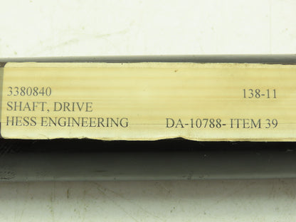 Hess Engineering Rotating U-Joint Drive Shaft 1.5" Bore 30.5" Length