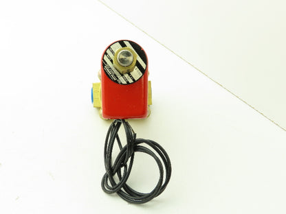 Lancer 2LF1HBG3127 2-Way Skinner Steam Solenoid Valve 3/8"NTP N.O. 5-125psi 120v