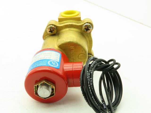 Lancer 2LF2HB4127 2-Way Skinner Solenoid Valve 1/2"NPT N.O. 5-125 PSI. 120v