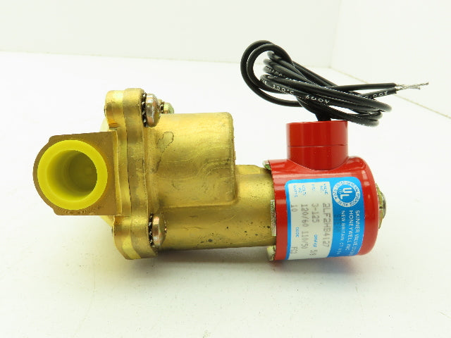 Lancer 2LF2HB4127 2-Way Skinner Solenoid Valve 1/2"NPT N.O. 5-125 PSI. 120v