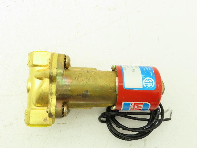Lancer 2LF2HB4127 2-Way Skinner Solenoid Valve 1/2"NPT N.O. 5-125 PSI. 120v