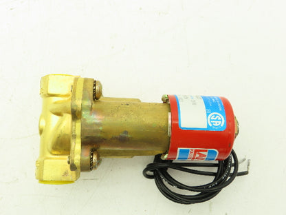 Lancer 2LF2HB4127 2-Way Skinner Solenoid Valve 1/2"NPT N.O. 5-125 PSI. 120v