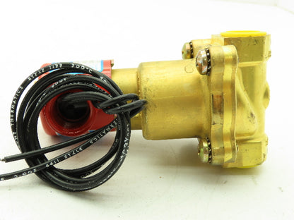 Lancer 2LF2HB4127 2-Way Skinner Solenoid Valve 1/2"NPT N.O. 5-125 PSI. 120v
