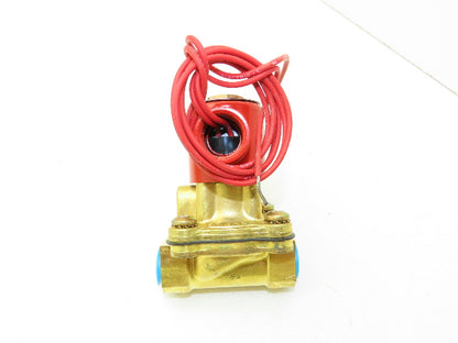 Lancer 2LD2LB3102 2-Way Skinner Hot Water Valve 3/8"NTP N.C. 0-100 psi 120v