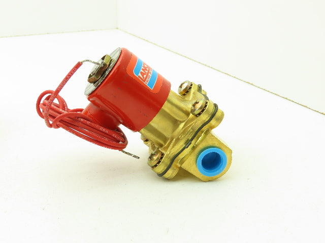 Lancer 2LD2LB3102 2-Way Skinner Hot Water Valve 3/8"NTP N.C. 0-100 psi 120v