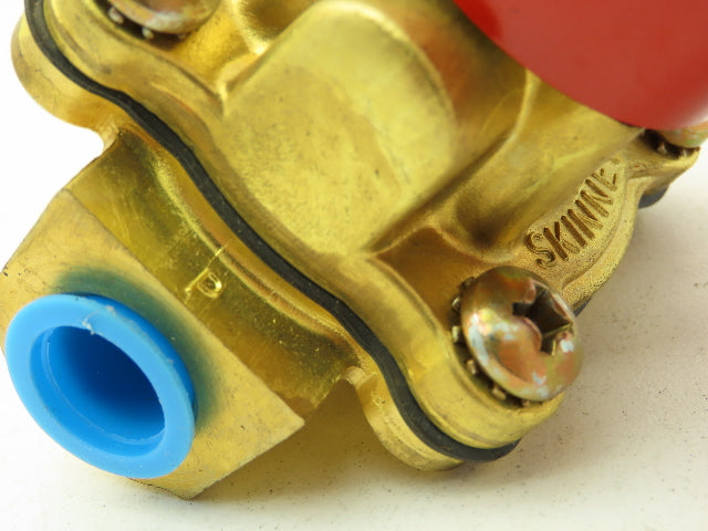 Lancer 2LD2LB3102 2-Way Skinner Hot Water Valve 3/8"NTP N.C. 0-100 psi 120v