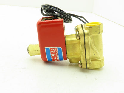 Lancer 2LB1HBG4125 2-Way Skinner Solenoid Valve 1/2"NPT N.O. 0-125psi 120v