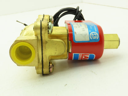 Lancer 2LB1HBG4125 2-Way Skinner Solenoid Valve 1/2"NPT N.O. 0-125psi 120v