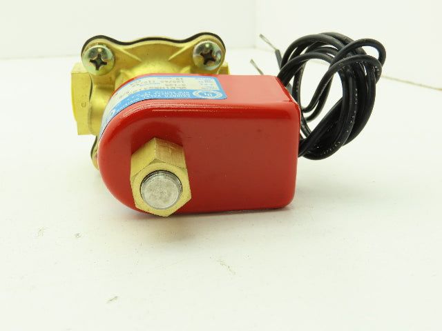 Lancer 2LB1HBG4125 2-Way Skinner Solenoid Valve 1/2"NPT N.O. 0-125psi 120v