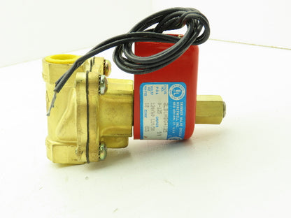 Lancer 2LB1HBG4125 2-Way Skinner Solenoid Valve 1/2"NPT N.O. 0-125psi 120v