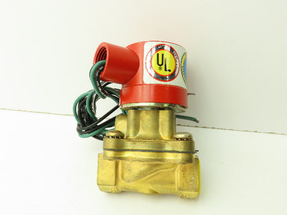 Lancer 4LE2HB4052 2-Way Skinner Steam Solenoid Valve 1/2"NPT N.C. 0-50psi 120v