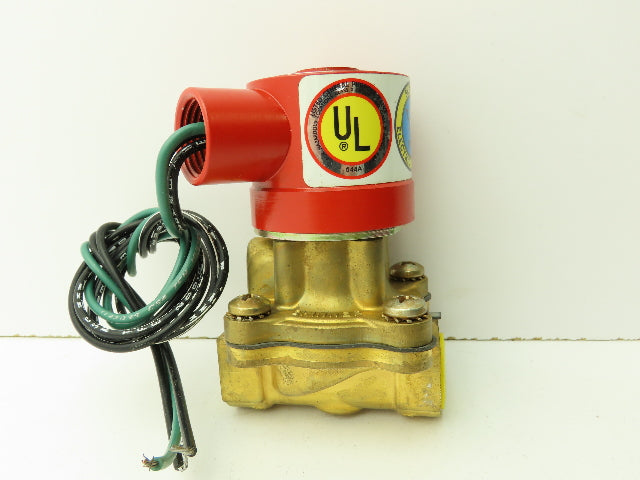 Lancer 4LE2HB4052 2-Way Skinner Steam Solenoid Valve 1/2"NPT N.C. 0-50psi 120v