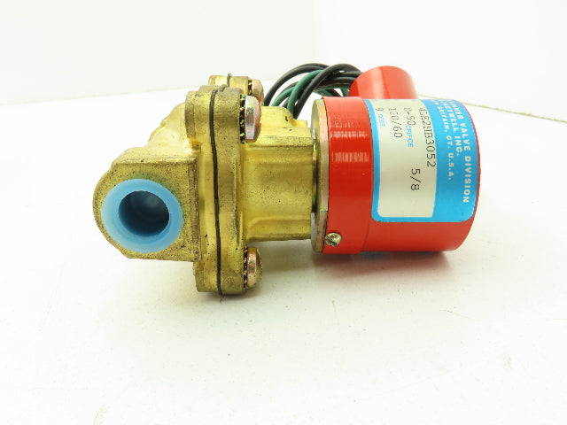 Lancer 4LE2HB3052 2-Way Skinner Solenoid Valve 3/8" NPT N.C. 0-50psi 120v