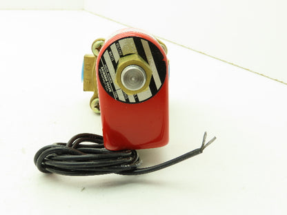 Lancer 2LF1HBG3127 2-Way Skinner Steam Solenoid Valve 3/8"NPT N.O. 5-125psi 120v
