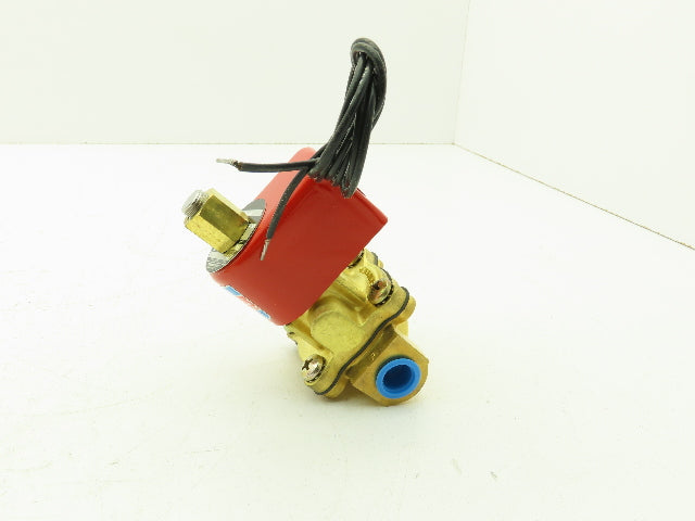 Lancer 2LE1HBG3052 2-Way Skinner Steam Solenoid Valve 3/8" NPT N.O. 0-50psi 120v