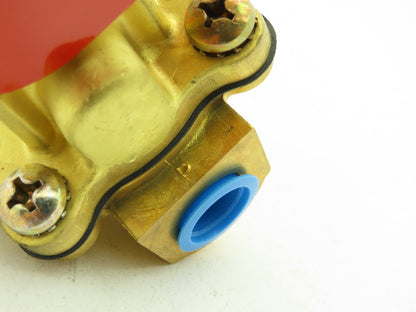 Lancer 2LE1HBG3052 2-Way Skinner Steam Solenoid Valve 3/8" NPT N.O. 0-50psi 120v