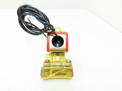 Lancer 2LE1HBG3052 2-Way Skinner Steam Solenoid Valve 3/8" NPT N.O. 0-50psi 120v