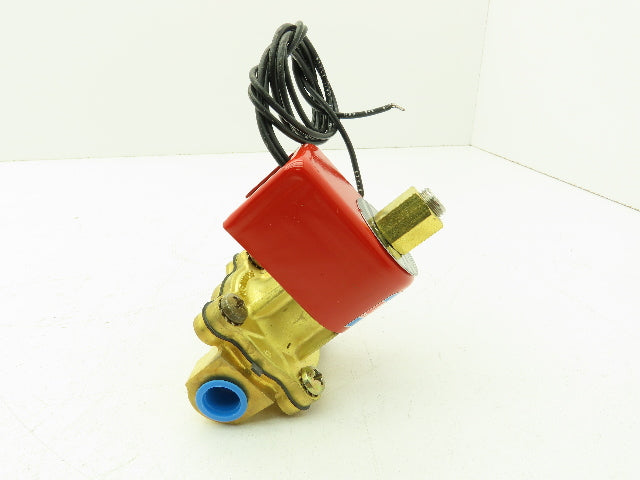 Lancer 2LE1HBG3052 2-Way Skinner Steam Solenoid Valve 3/8" NPT N.O. 0-50psi 120v
