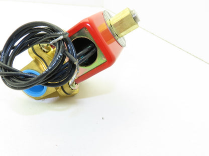 Lancer 2LE1HBG5052 2-Way Skinner Steam Solenoid Valve 3/4" NPT N.O. 0-50psi 120v