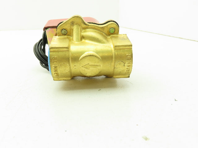 Lancer 2LE1HBG5052 2-Way Skinner Steam Solenoid Valve 3/4" NPT N.O. 0-50psi 120v